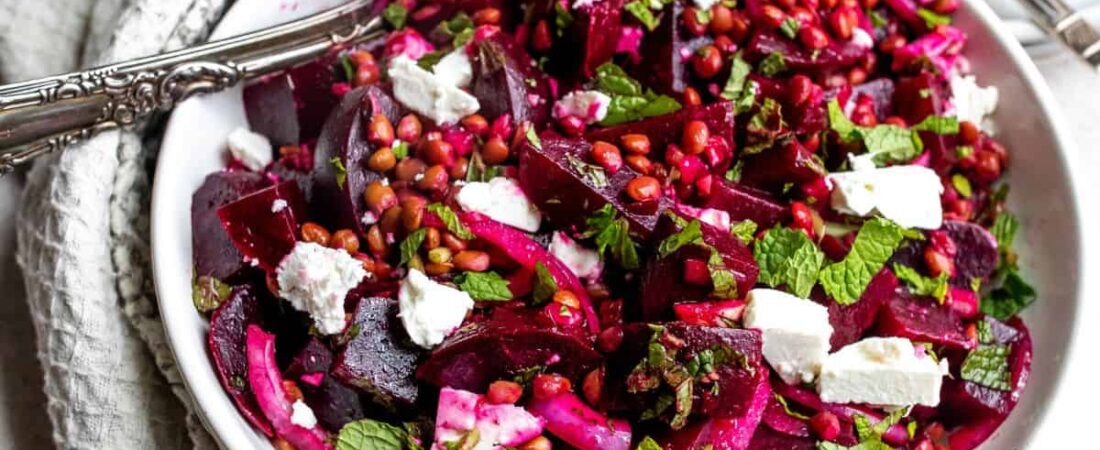 Vibrant Beetroot & Lentil Salad with Feta: A Must-Try Recipe!