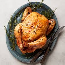 Roast whole chicken with rosemary, healthy eating, easy dinner