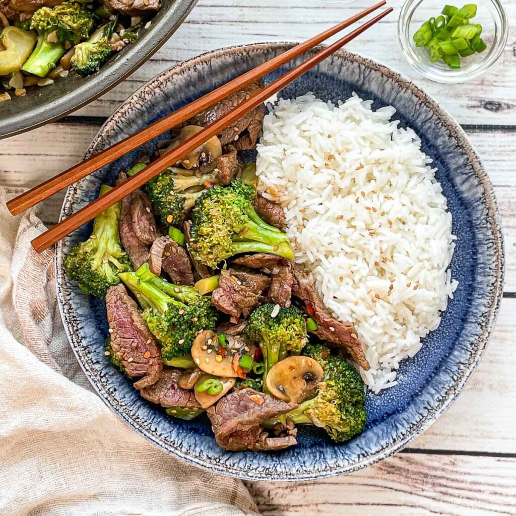 Beef and broccoli 