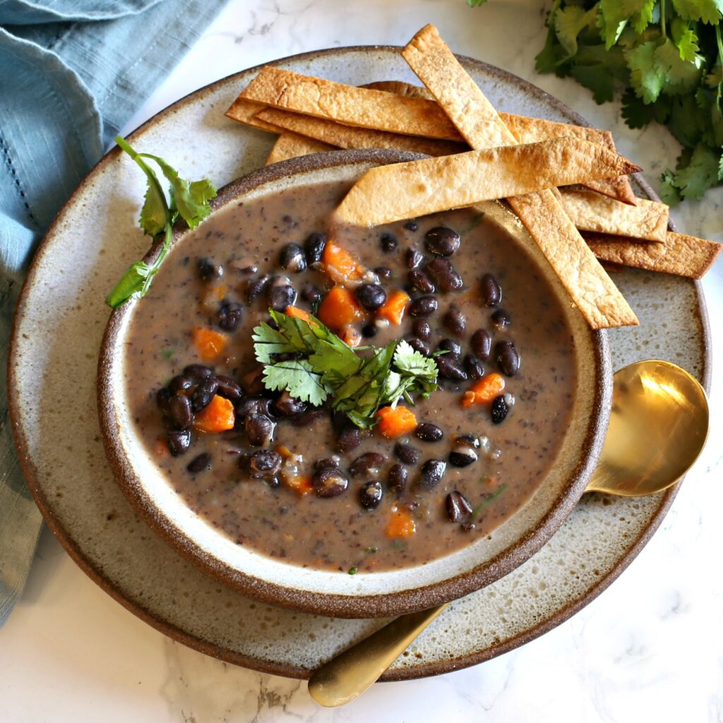 black bean soup