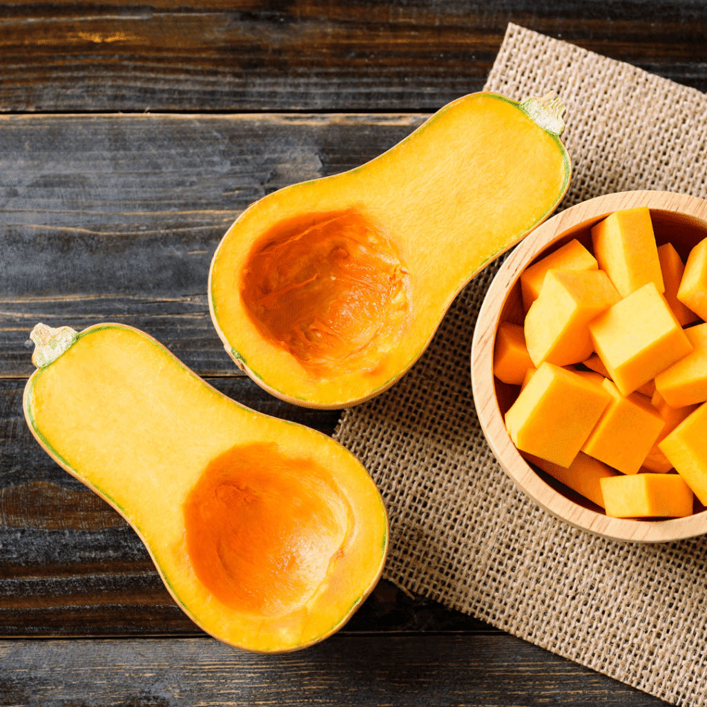 butternut halves