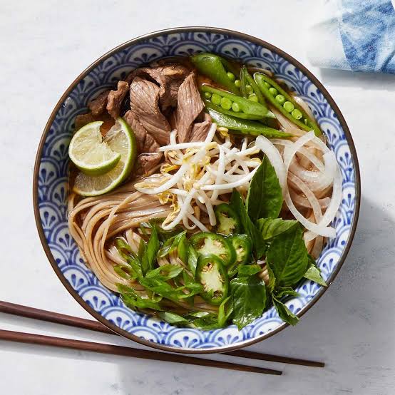 Beef noodle soup 