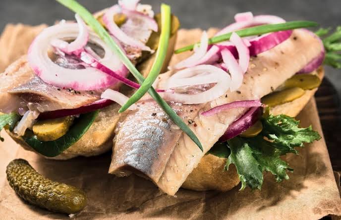 Smoked Herring fish 