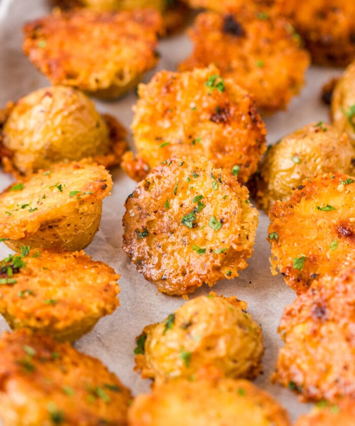 Crispy Parmesan Potatoes