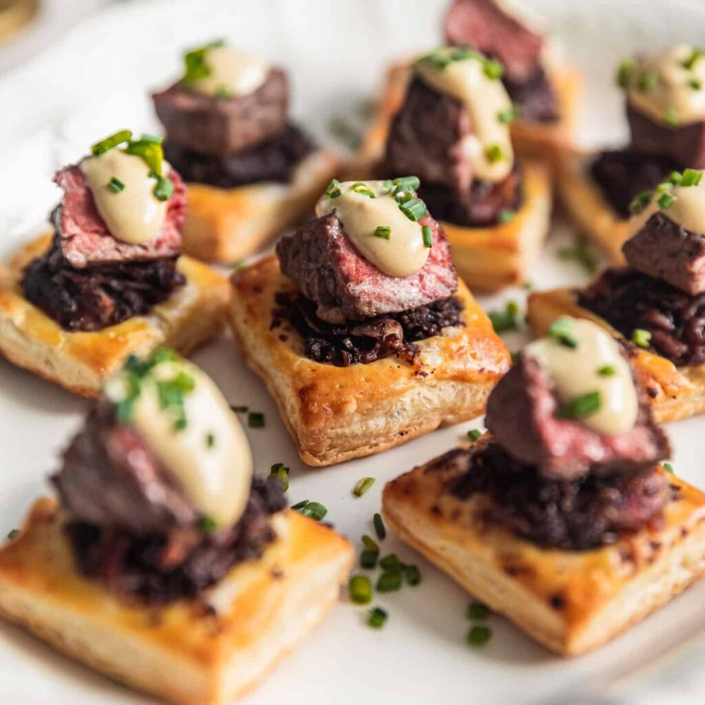 Mini Wellington bites recipe 