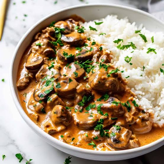 Easy beef stroganoff recipe 
