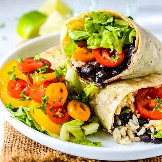 Easy healthy red beans burritos 