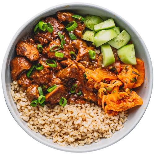 Chicken Bulgogi with rice 