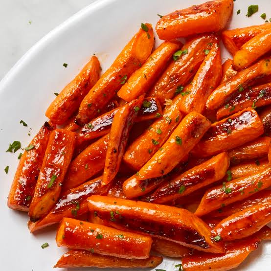 Glazed carrots 