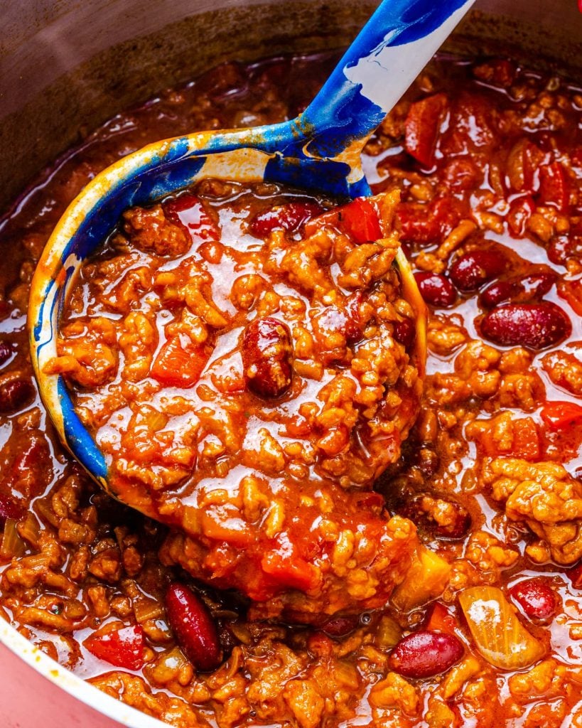 easy vegan chilli recipe for any occassion