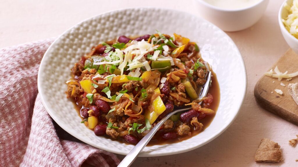Easy vegan chilli recipe perfect for cold winter nights