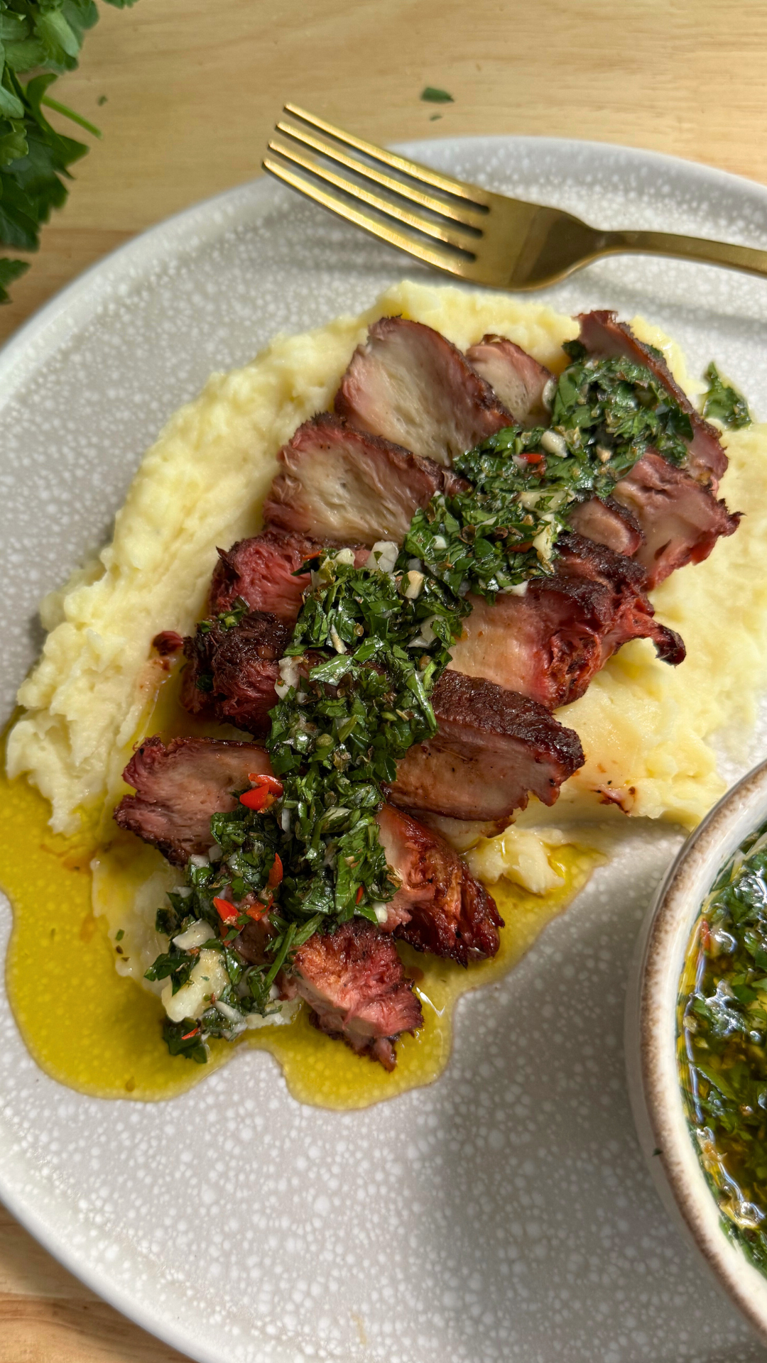 Easy to make Lions mane steak recipe 