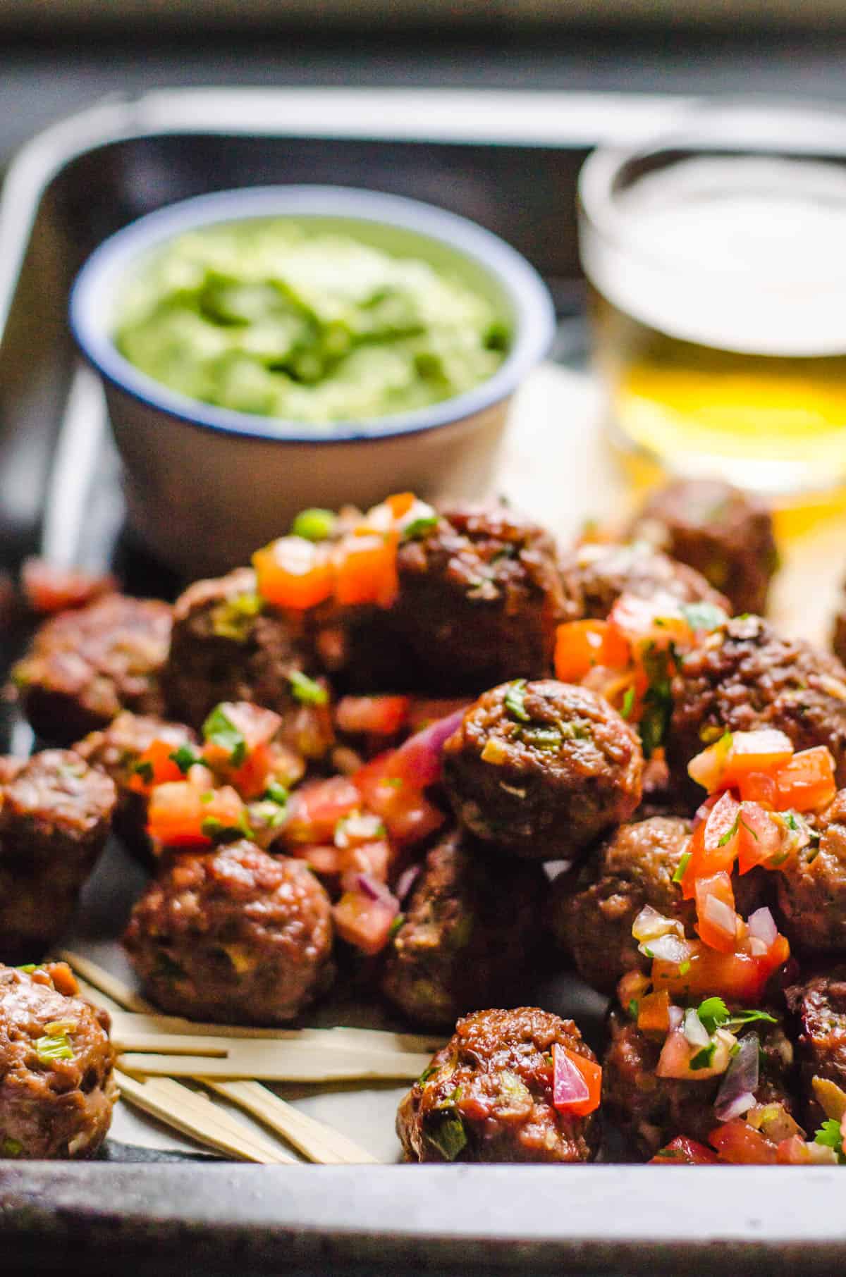 Sizzling Tex Mex Meatballs